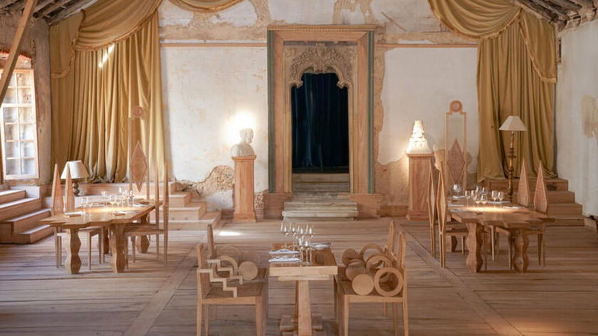 Λισαβόνα: Ένα υβριδικό θέατρο-ρεστοράν μέσα σε ένα ιστορικό παλάτι