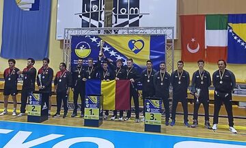 Βαλκανικό Πρωτάθλημα Επιτραπέζιας Αντισφαίρισης: Χάλκινο μετάλλιο για την Εθνική Ανδρών 