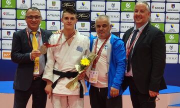 Τζούντο: Χάλκινο μετάλλιο ο Δημήτρης Γιαννόπουλος στο Παγκόσμιο πρωτάθλημα U18 