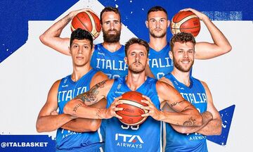 Ιταλία: Η τελική 12αδα για το Eurobasket 2022