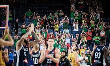 Eurobasket 2022: Οι Λιθουανοί τραγούδησαν στα γαλλικά «ευχαριστώ» (vid)