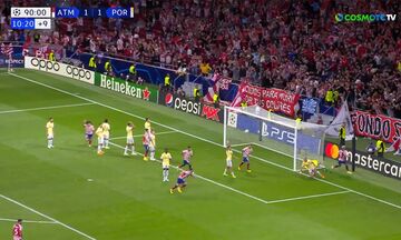 Ατλέτικο Μαδρίτης-Πόρτο 2-1: Το γκολ του Γκριεζμάν στο 90+10