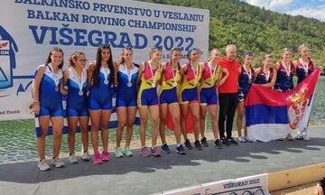  Βαλκανικό Πρωτάθλημα Κωπηλασίας: Φινάλε με 15 μετάλλια η Ελλάδα 