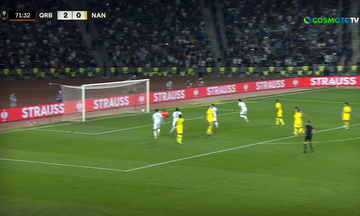 Καραμπάγκ - Ναντ: Το γκολ του Γιάνκοβιτς για το 3-0