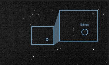 Η αποστολή DART φωτογραφίζει για πρώτη φορά τον αστεροειδή Δίδυμο
