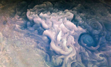 NASA: Δείτε τα πανέμορφα σύννεφα του Δία που σχηματίζουν... παγωμένο cupcake (ΒΙΝΤΕΟ) 