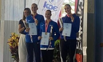 Πανελλήνιο Πρωτάθλημα Νεανίδων Καλλιτεχνικής Κολύμβησης: Χρυσό η Καράγγελου στο τεχνικό σόλο