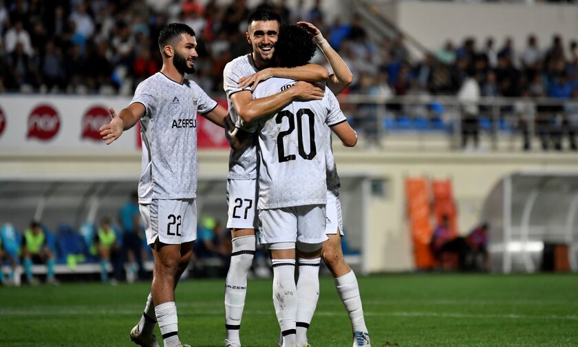 Νίκη με ανατροπή η Καραμπάκ (3-1), πριν από τον Ολυμπιακό, στο ντέρμπι κορυφής με την Νέφτσι Μπακού 