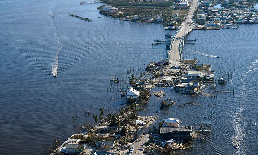 ΗΠΑ – Κυκλώνας Ίαν: Ξεπέρασαν τους 100 οι νεκροί σε Φλόριντα και Βόρεια Καρολίνα