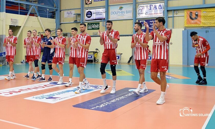 Φοίνικας-Ολυμπιακός 1-3: Με 12 άσσους, 11 μπλοκ και λίμπερο τον Δαλακούρα