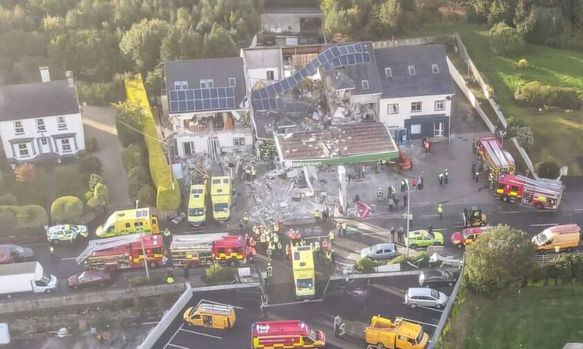 Ιρλανδία: Τρεις νεκροί από έκρηξη σε πρατήριο υγρών καυσίμων