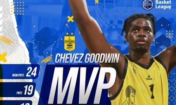 Basket League: MVP της 1ης αγωνιστικής ο Γκούντγουιν