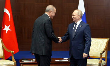 Ερντογάν: Συμφωνία με Πούτιν για κόμβο φυσικού αερίου στην Τουρκία