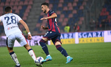 Μπολόνια - Κάλιαρι 1-0: Πέρασε με ένα αυτογκόλ στους «16» του Coppa Italia