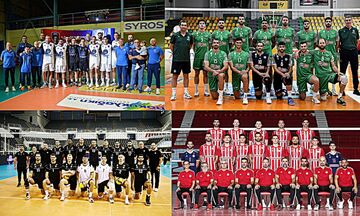 Volley League ανδρών: Αμφισβητούν Παναθηναϊκό, Ολυμπιακό, ο ΠΑΟΚ και ο Φοίνικας (προβλέψεις)