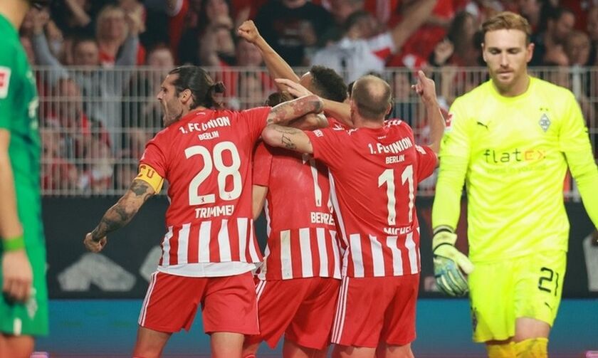 Ουνιόν – Γκλάντμπαχ 2-1: Λύτρωση στο 97’ και κορυφή για τους Βερολινέζους