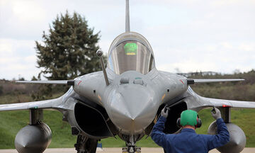 Διέλευση F-16 και Rafale σήμερα (3/11) πάνω από το Τατόι