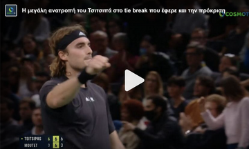 Η μεγάλη ανατροπή του Τσιτσιπά στο tie break που έφερε και την πρόκριση