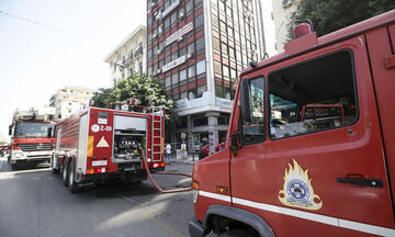 Φωτιά στην Ηλεία - Καίει σε δασική έκταση στην περιοχή Ανάληψη