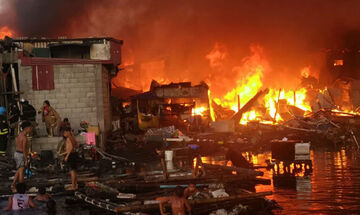 Φιλιππίνες: Τουλάχιστον πέντε νεκροί από φωτιά σε κατοικημένη περιοχή