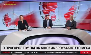 Τηλεθέαση (15/11): Πτώση για το κεντρικό δελτίο ειδήσεων του Mega με τη συνέντευξη Ανδρουλάκη