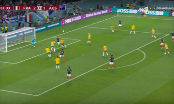 Γαλλία - Αυστραλία: Το γκολ του Εμπαπέ για το 3-1