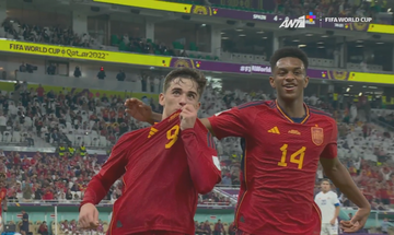 Ισπανία - Κόστα Ρίκα: Το αριστουργηματικό γκολ του Γκάβι για το 5-0 (vid)