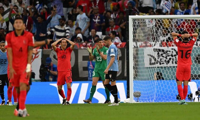 Ουρουγουάη – Νότια Κορέα 0-0