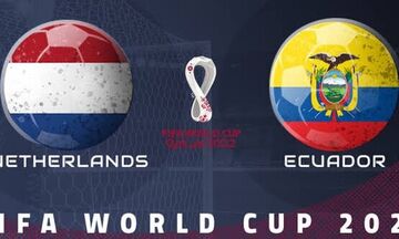 Μουντιάλ 2022: Οι ενδεκάδες για το παιχνίδι Ολλανδία - Εκουαδόρ