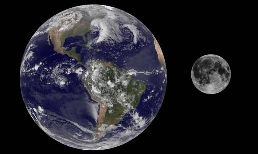 Νέα δεδομένα φανερώνουν την απόσταση Γης-Σελήνης πριν από 2,5 δισεκατομμύρια χρόνια