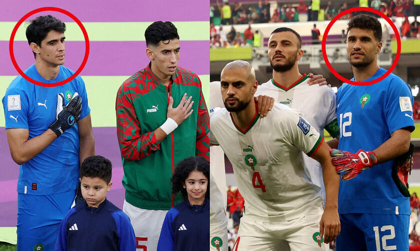 Μαρόκο: Άλλος τερματοφύλακας στον εθνικό ύμνο, άλλος βασικός