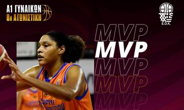 Α1 Γυναικών: Η Μόρις MVP της 8ης αγωνιστικής