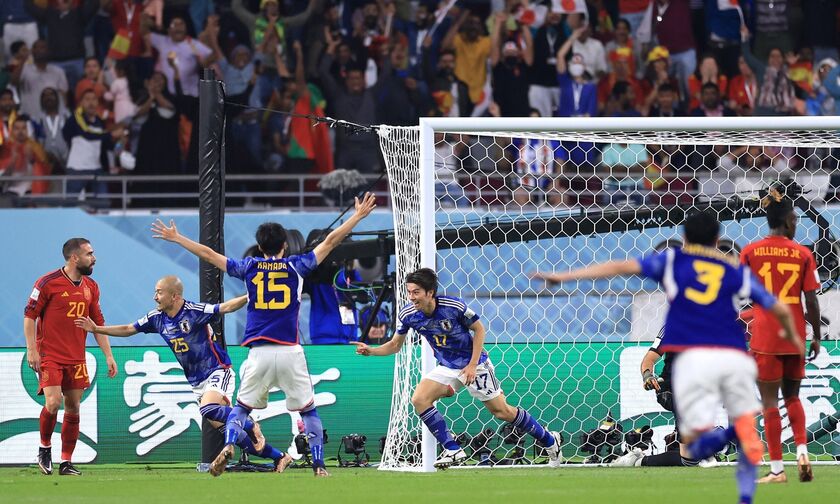 Ιαπωνία - Ισπανία 2-1: Με το... σπαθί τους οι «Σαμουράι» στους «16»
