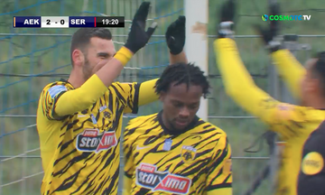 Σερένγκ - ΑΕΚ | 0-2, ο Μήτογλου σκοράρει με κοντινό πλασέ