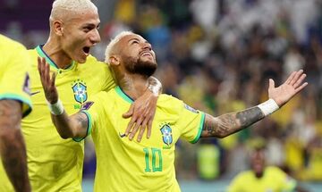 Βραζιλία - Νότια Κορέα 2-0: Έβαλε τις βάσεις με Βινίσιους και Νεϊμάρ