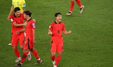Βραζιλία - Νότια Κορέα: Μείωσαν σε 4-1 με γκολάρα του Πέικ οι Ασιάτες 