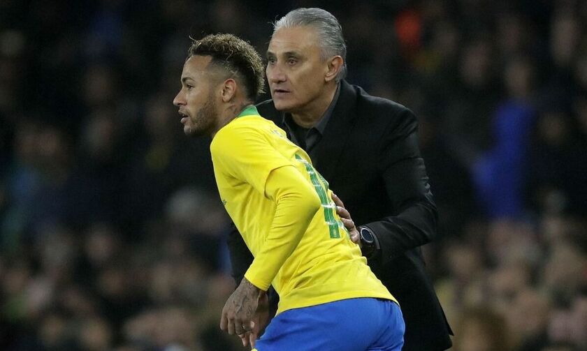 Ο αποχαιρετισμός του Νεϊμάρ στον Τίτε