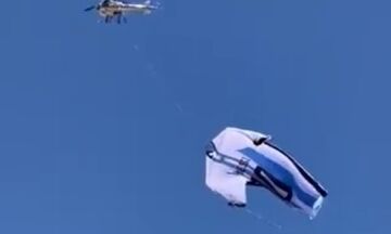 Μέσι: Η φανέλα του πέταξε με ελικόπτερο πάνω από το Ροζάριο
