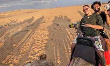 Τσιμίκας: Η βόλτα με τον Σαλάχ σε καμήλα στο Ντουμπάι