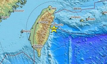 Ταϊβάν: Σεισμός 6,2 Ρίχτερ με μικρό εστιακό βάθος στη Χουάλιεν