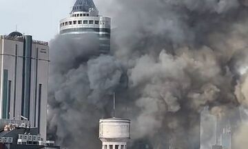  Τουρκία: Μεγάλη φωτιά σε εμπορικό κέντρο στην Κωνσταντινούπολη