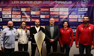 Ολυμπιακός - Εθνικός: Η συνέντευξη Τύπου του LEN Super Cup Ευρώπης