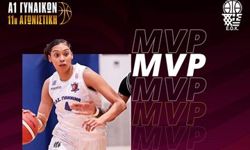 Α1 Γυναικών: Η Μπριγκς MVP της 11ης αγωνιστικής