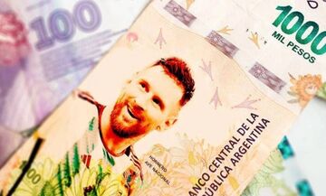 Μέσι: Γίνεται χαρτονόμισμα στην Αργεντινή (pics)