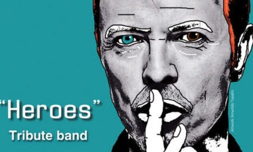 ΚΠΙΣΝ: Aφιέρωμα στον David Bowie από την Heroes tribute band