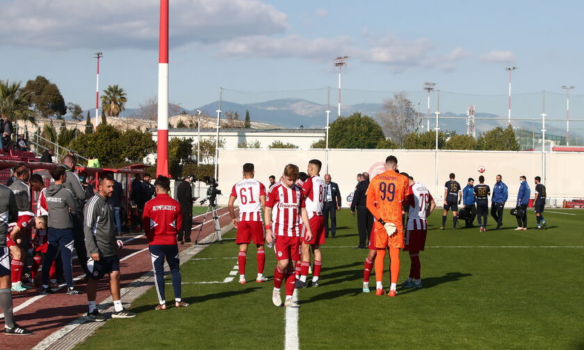 Ολυμπιακός Β'-Κηφισιά: Αποβολή Κωστή και διακοπή (vid)