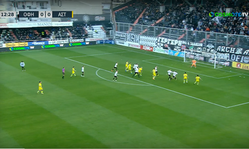 ΟΦΗ - Αστέρας Τρίπολης 1-0: Τα highlights του αγώνα