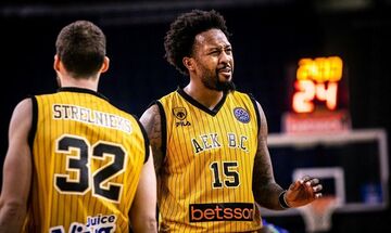 Απόλλων Πάτρας - ΑΕΚ 61-69: Ονειρεμένο ντεμπούτο στην Basket League o Μάιλς! (highlights)