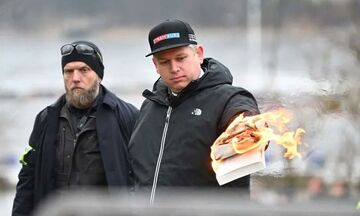 Στο «κόκκινο» η ένταση μεταξύ Τουρκίας - Σουηδίας: Διαδηλωτές έκαψαν το Κοράνι στη Στοκχόλμη