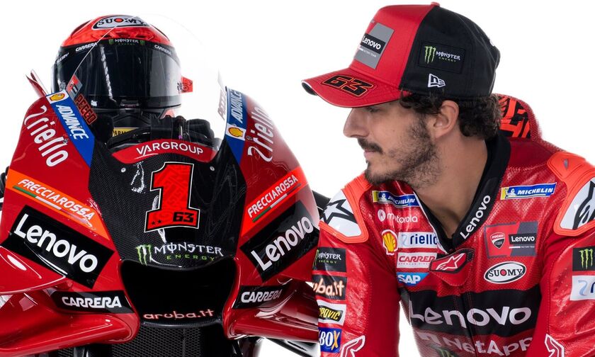Moto GP: Η Ducati παρουσίασε τη μοτοσυκλέτα του 2023 (vid)